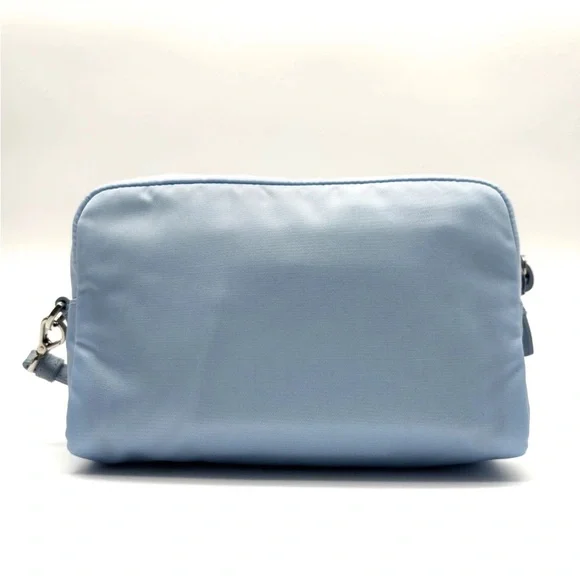 Prada Light Blue Cosmetic Bag/Wrislet - Picture 3 of 10